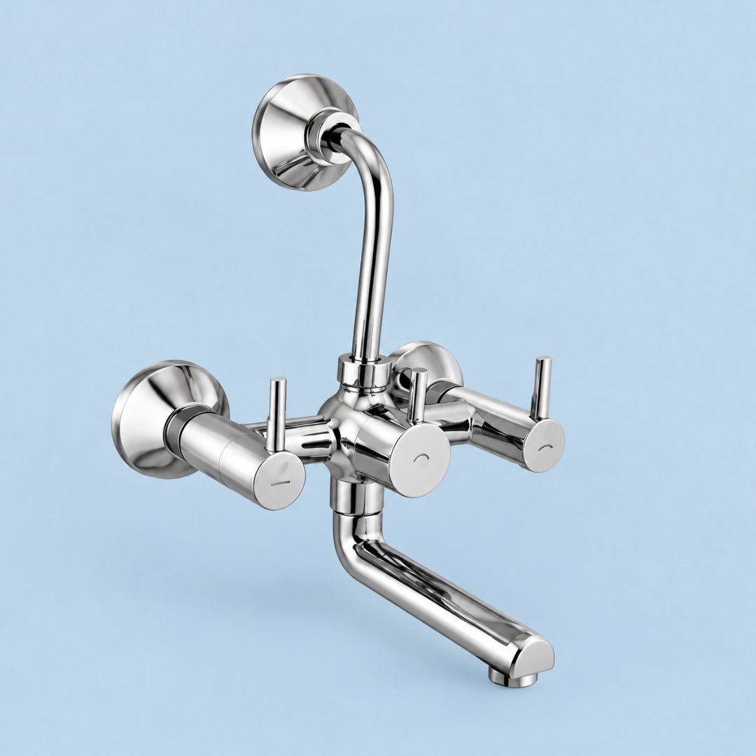 Jaquar JQ-FLP-CHR-5273PM, wall mixer (view 2)